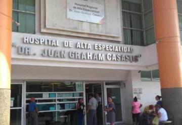 Tabasco tiene 190 pacientes hospitalizados por padecimientos respiratorios