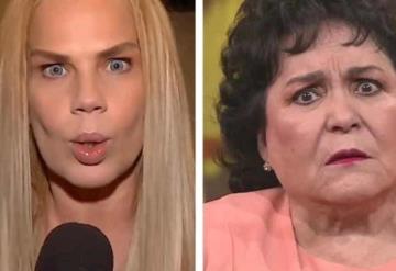 "Carmelita ya está chocheando, Niurka arremete contra Carmen Salinas