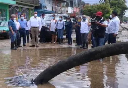 Supervisa Adán los equipos de bombeo