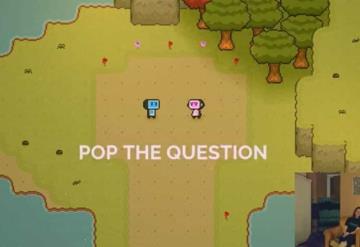 Diseña videojuego para pedirle matrimonio a su novia
