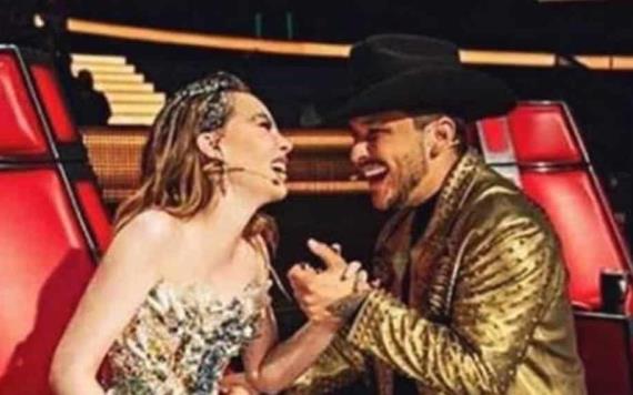 Novio y asistente, Christian Nodal no quiere que nadie se le acerque a Belinda