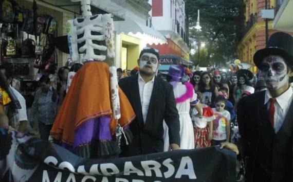 Cancelan comparsa alusiva al Día de Muertos en Centro