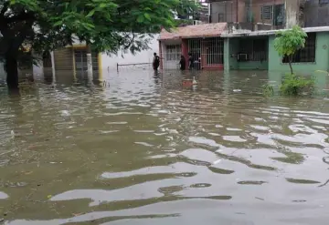 Por falta de Diesel el cárcamo de la colonia no opero a tiempo damnificada por el frente frío No.9