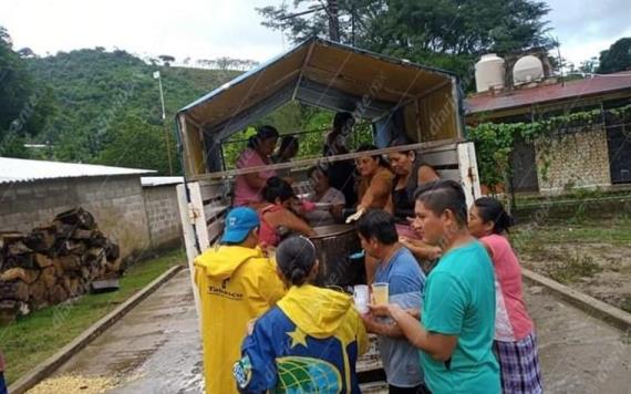 Habitantes de Pomoca se tienden la mano ante inundaciones 