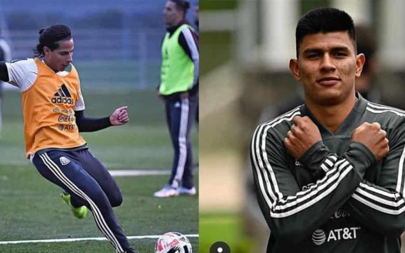 Los Futbolistas tabasqueños, Jesus Gallardo y Diego Lainez tuvieron su primer entrenamiento en Viena