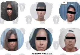 Asegura a 8 personas como presuntos responsables de robo a Bodega Aurrera en Gaviotas Sur
