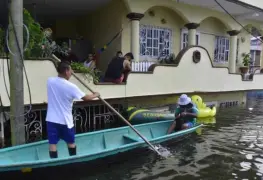 Reportan 899 localidades afectadas y 8 muertos por inundaciones en Tabasco