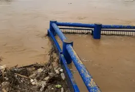 Alerta en Jalapa por incremento del Río de la Sierra 