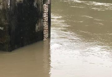 Incrementa el nivel del río Usumacinta