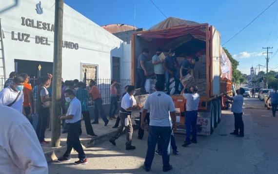 Instalan centro de acopio en Villa Ocuiltzapotlán