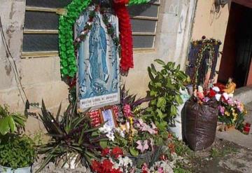 Inician celebraciones a la virgen de Guadalupe