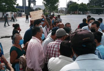 Habitantes de Tamulté de las Sabanas se manifiestan por que no fueron censados