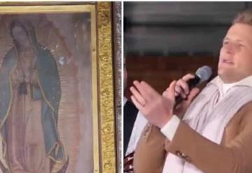 Alexander Acha rapea ´La Guadalupana´ y redes explotan
