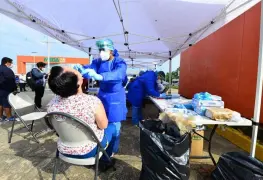 Reubican módulo COVID-19