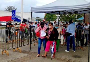 Hoy ya comenzó la entrega de apoyos por inundación en el Parque Tabasco