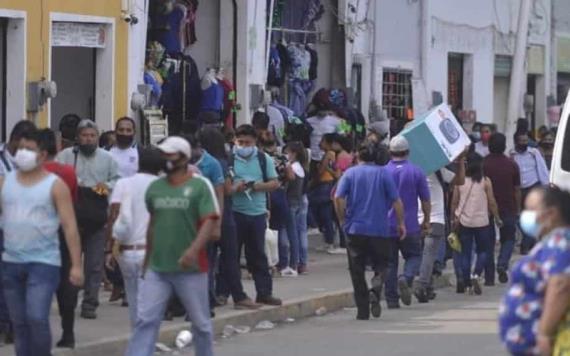 Tabasqueños realizan comprar de fin de año, abarrotan centros comerciales y plazas de Villahermosa