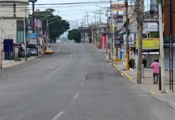Se repite la soledad y vacío en la ciudad de Villahermosa