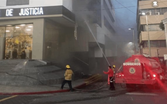 Sofocan incendio en Tribunal Superior de Justicia