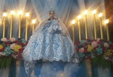 Celebran con medidas sanitarias a la Virgen de la Candelaria en Paraíso