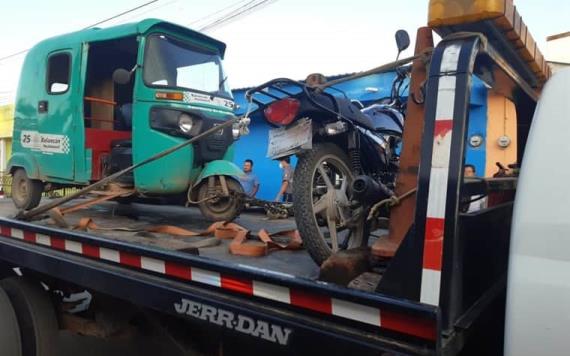 Conductor de pochimovil atropella joven que viajaba en moto