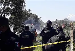 Cae aeronave de la Fuerza A&eacute;rea Mexicana en Veracruz