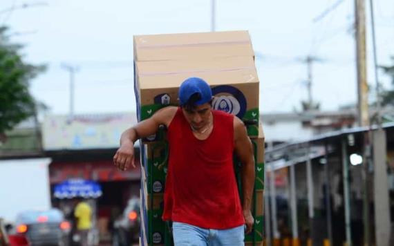 Afectada la llegada de productos a la Central de Abasto 