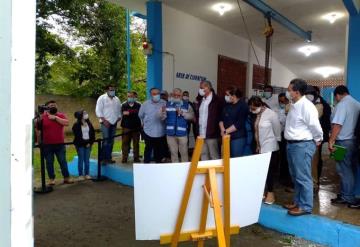 Gobernador de Tabasco supervisa edificación de planta potabilizadora en Teapa