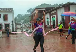 Alejandra Balderas gana 1er lugar de Carrera por el D&iacute;a de la Mujer en Tapijulapa