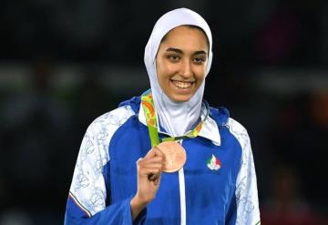 Medallista olímpica femenina de Irán logra su pase a Tokio 2021