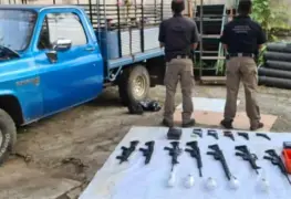 PFM-FGR asegura fuerte armamento