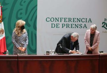 AMLO y Gobernadores firman Acuerdo por la Democracia