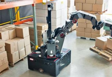 Fue creado para mover cajas: Strecht el robot