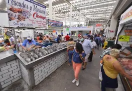 Bajas ventas de pescados y mariscos en el "Pino Suárez"