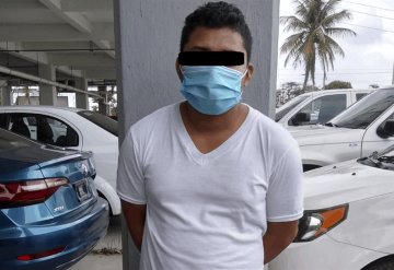 Detienen a presunto asaltante en el centro de Villahermosa