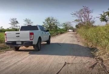 Dos cuerpos fueron encontrados ejecutados y calcinados en un camino de terracería del poblado C-33