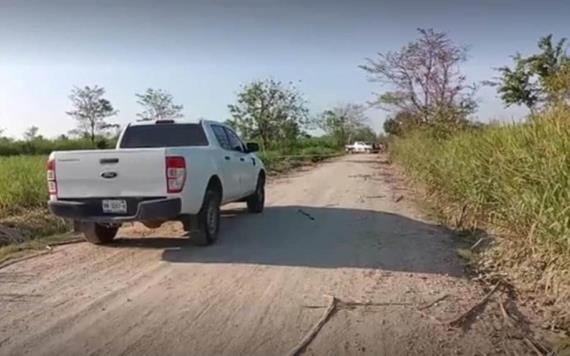 Dos cuerpos fueron encontrados ejecutados y calcinados en un camino de terracería del poblado C-33