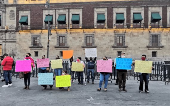 El Comité Ciudadano Por un Nuevo Tabasco Sin Inundaciones acudió este miércoles a Palacio Nacional