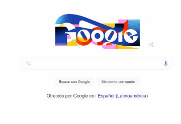 Google rinde homenaje al español con un "doodle" dedicado a la letra Ñ