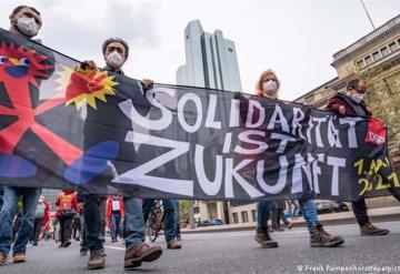 Manifestación en Alemania deja más de 300 detenidos y 93 policías heridos