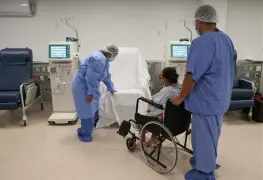 Reaperturan servicio de Hemodiálisis en Hospital de Pemex