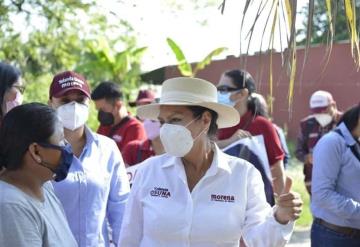 Por el bienestar de las colonias: Osuna, candidata a presidenta municipal de Centro