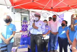 Los Ángeles del Mago Chong-Tall continúan con su colecta