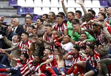 Atlético de Madrid campeón después de 7 años 