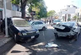 Carambola sobre Paseo Tabasco casi esquina con Mina