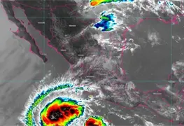 La tormenta tropical Blanca se aleja de las costas mexicanas; su desplazamiento ocasionar&aacute; lluvias
