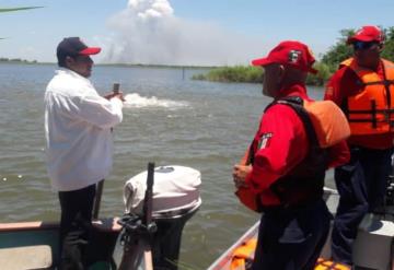 Reportan 7 fugas de gas en laguna de Tabasco 