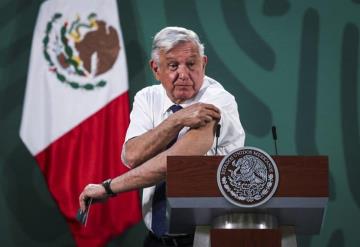 AMLO recibirá segunda dosis de vacuna COVID-19 este martes