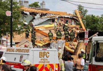 Tras una semana del colapso en Miami, edificio se derrumba en Washington