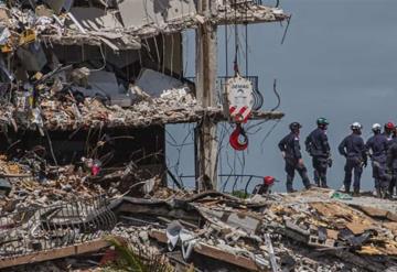 Suman 46 muertos por derrumbe de edificio en Miami