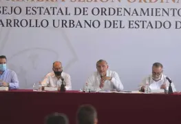 Realizan primera Sesión Ordinaria del Consejo Estatal de Ordenamiento Territorial y Desarrollo Urbano